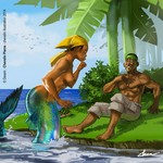 Chevelin pierre – Mermaid Story by Chevelin Illustration