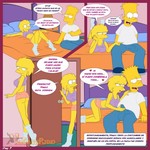 VerComicsPorno - Bart Cachindo Con Sus Hermanas 1(Simpsons)