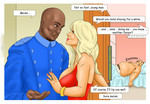 Blonde slut cheating with many black men on the Caribbean holidays
