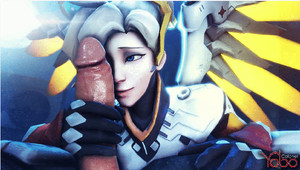 OVERWATCH PHARAH and MERCY comics gif format