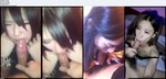 Compilation of Asian girlfriend sucking cock swallowing cum getting facial (35 videos)