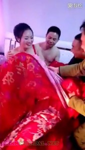 中国の結婚式前の習慣の裸のポルノビデオ
