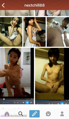 Vidéo porno de masturbation d'une ado thaïlandaise innocente de 20 ans