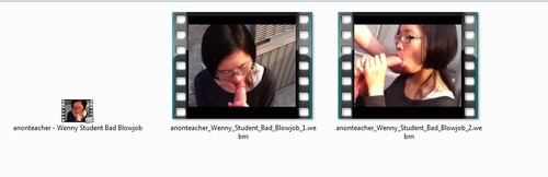 Wenny huang &amp; Anonteacher Sextape porn videos