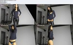 シンガポール人モデルのケイティがスタジオで裸に Vol 1