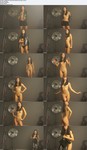 Singaporean model Jenna naked in the studio