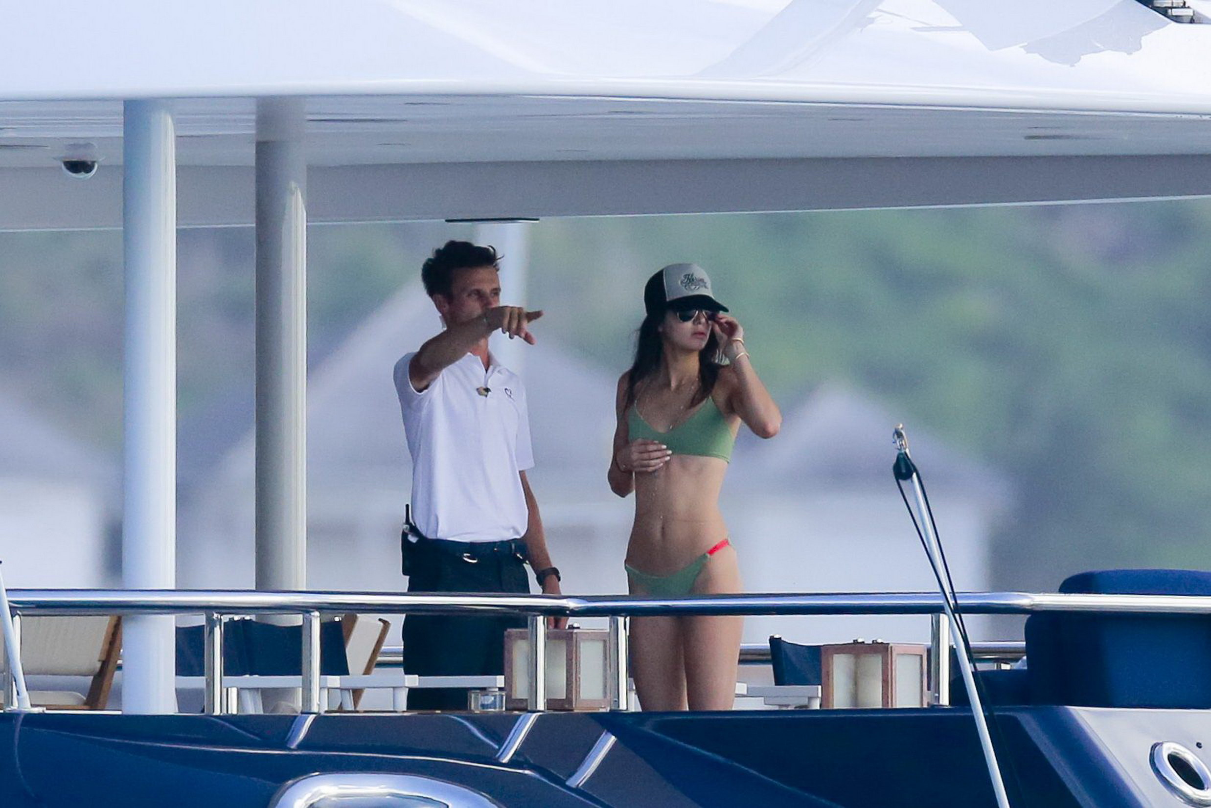Kendall Jenner wearing sexy bikini on the boat  in St Barts 24x HQ 19.jpg