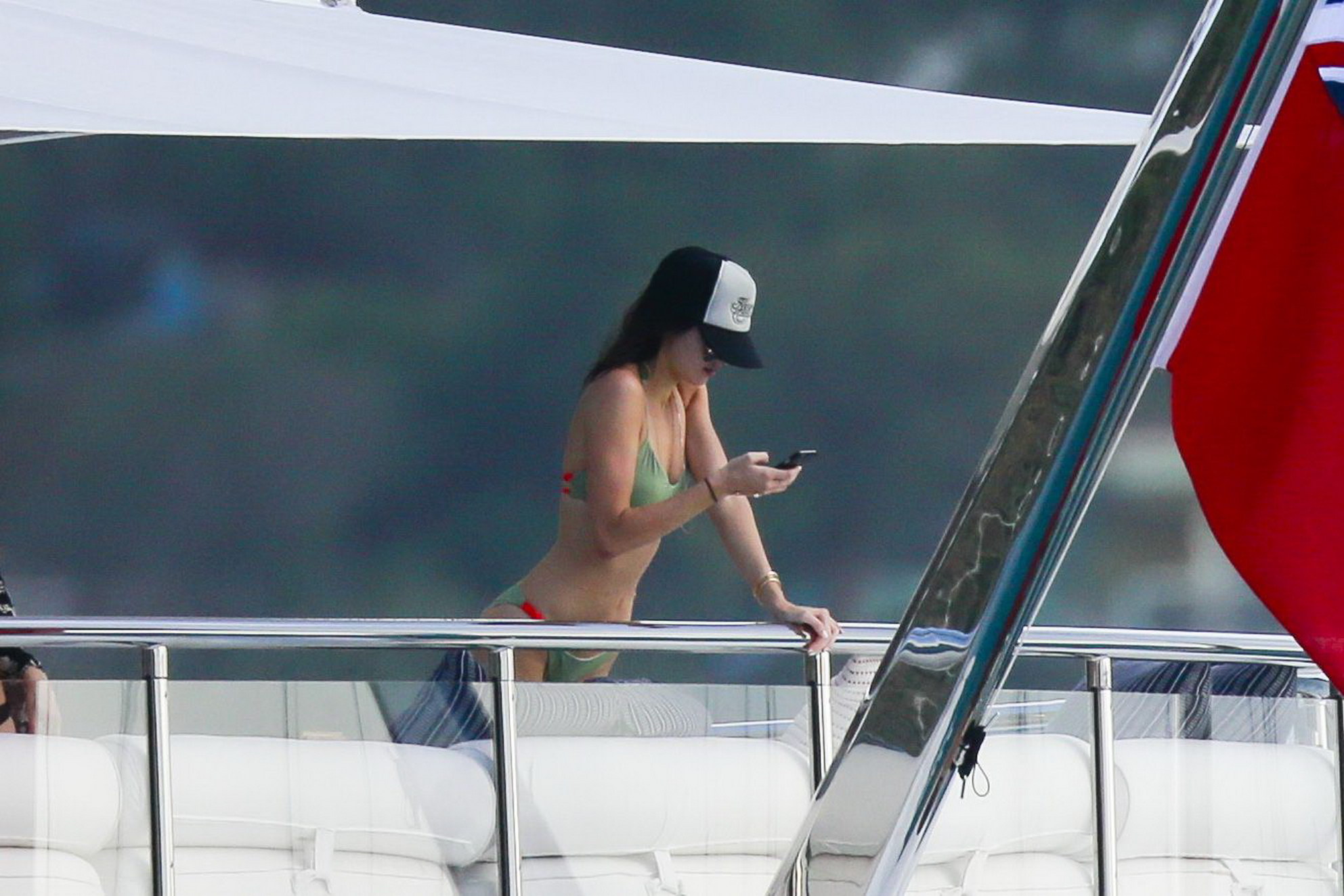 Kendall Jenner wearing sexy bikini on the boat  in St Barts 24x HQ 28.jpg