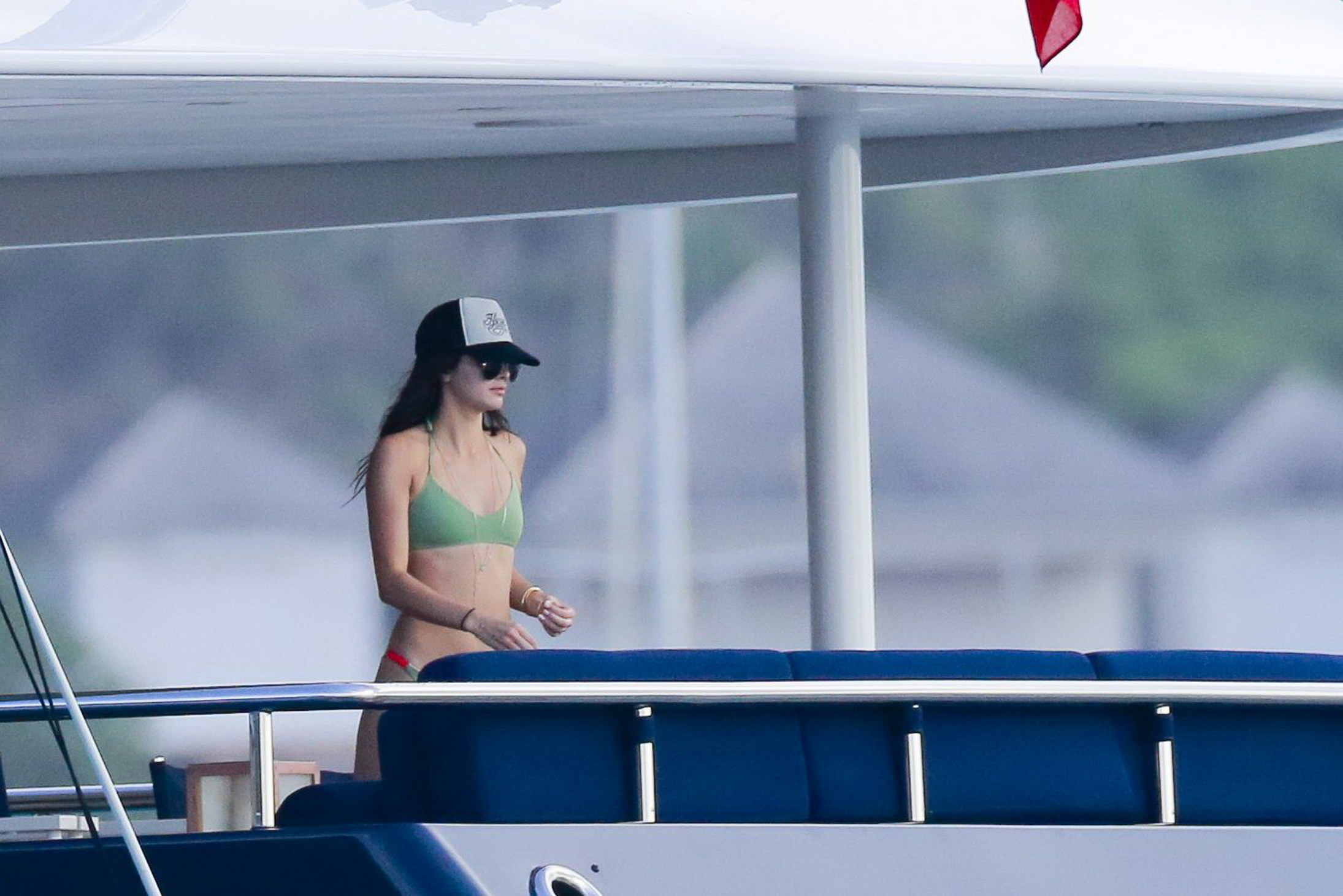 Kendall Jenner wearing sexy bikini on the boat  in St Barts 24x HQ 7.jpg