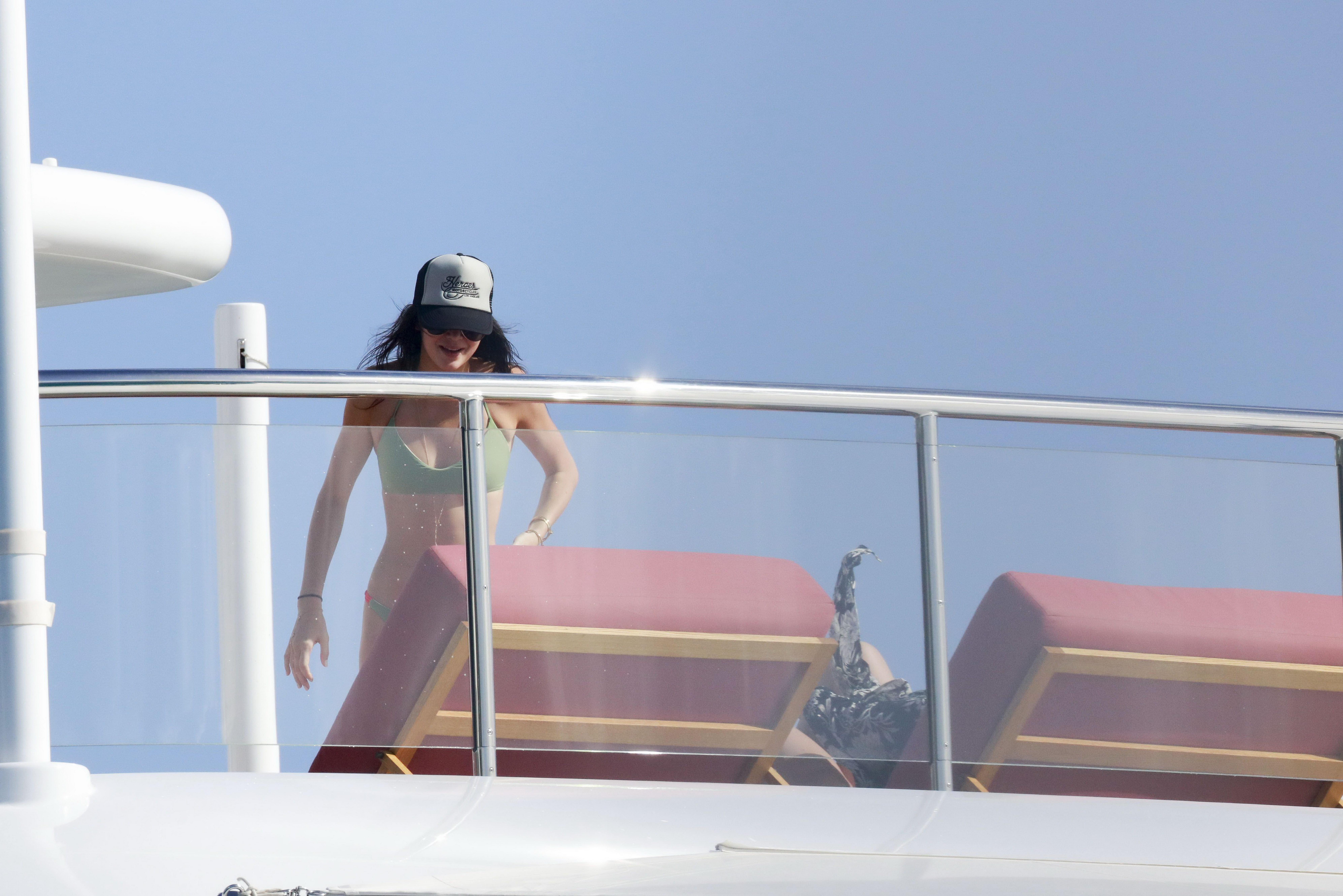 Kendall Jenner wearing sexy bikini on the boat  in St Barts 24x HQ 6.jpg