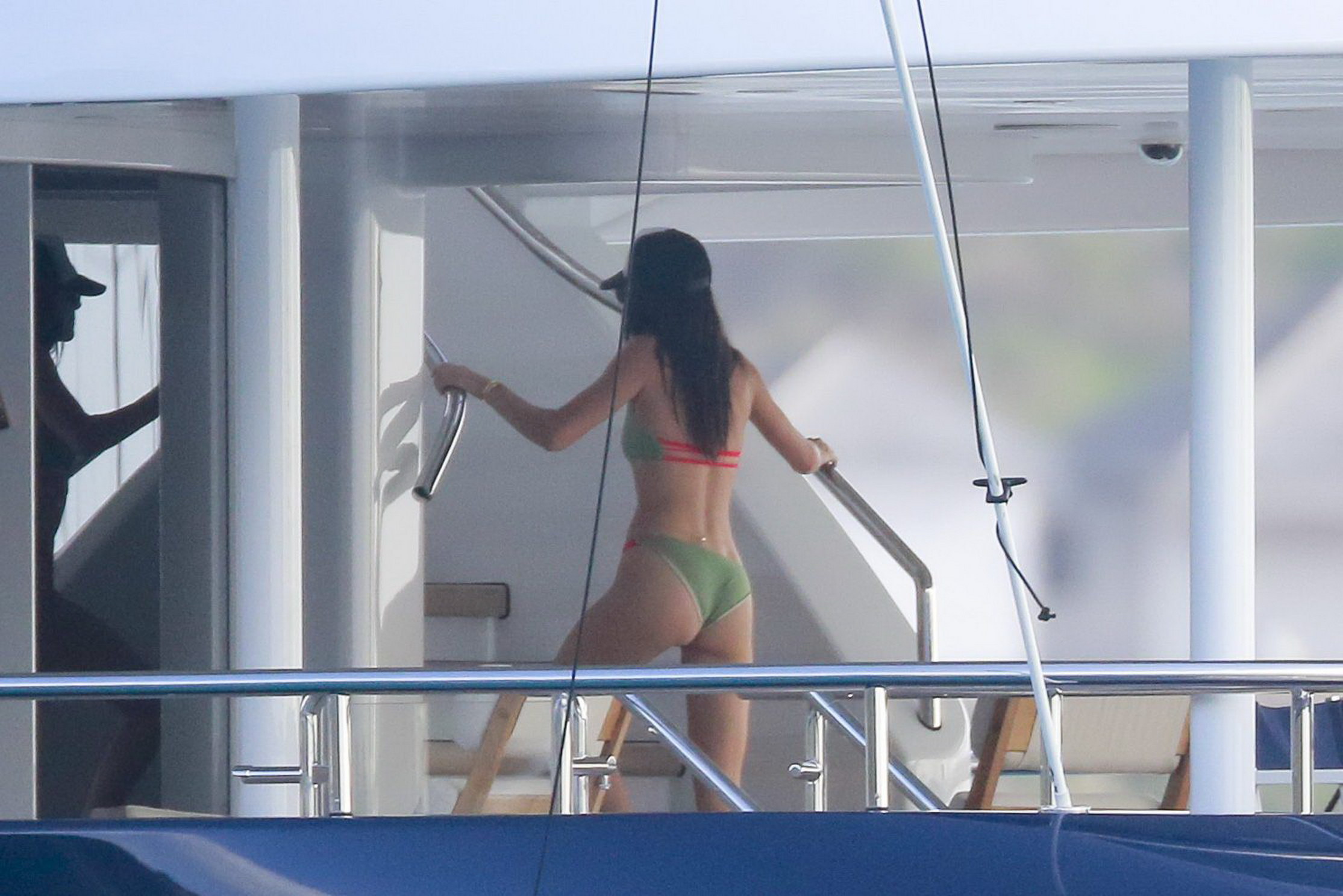 Kendall Jenner wearing sexy bikini on the boat  in St Barts 24x HQ 12.jpg