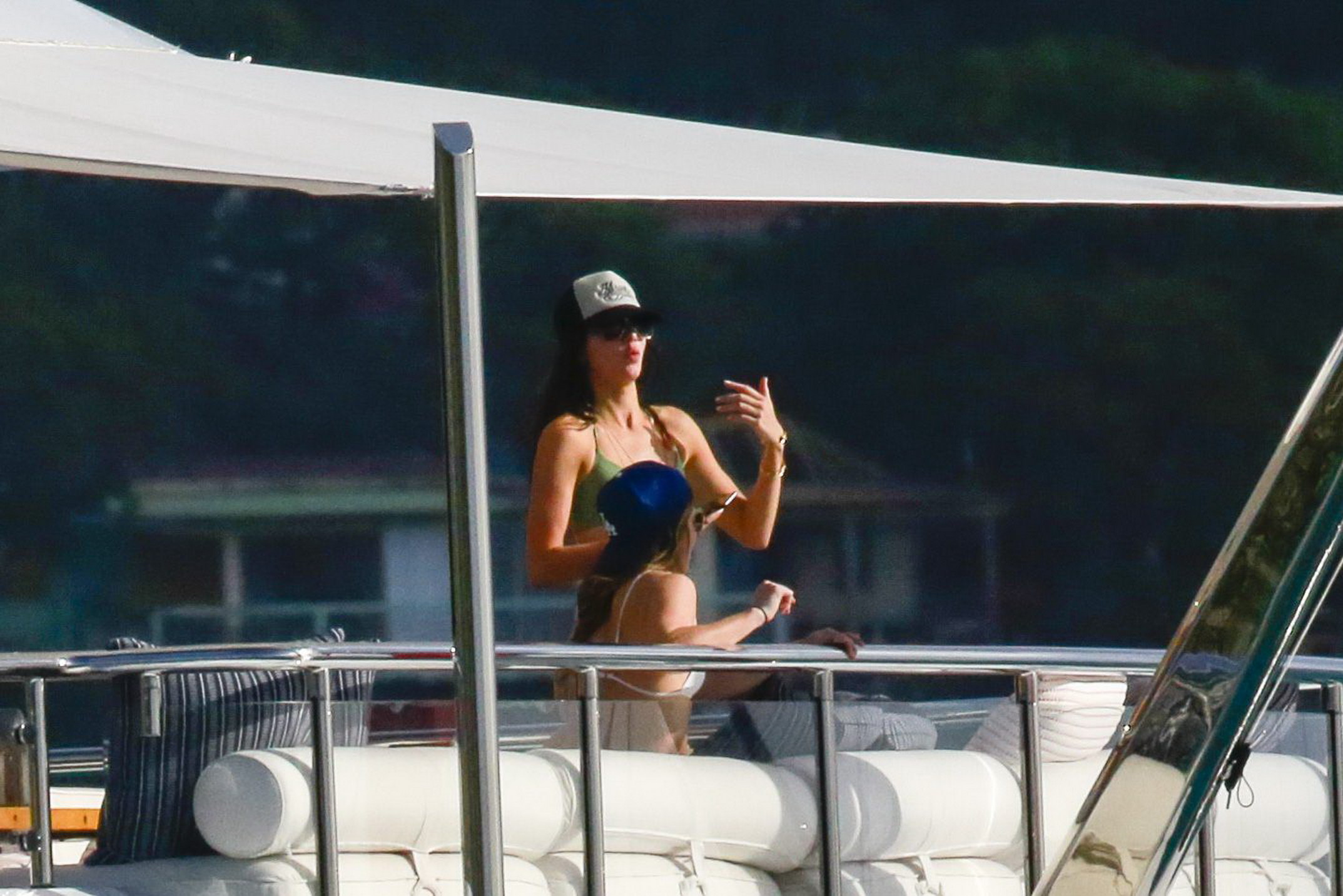 Kendall Jenner wearing sexy bikini on the boat  in St Barts 24x HQ 23.jpg