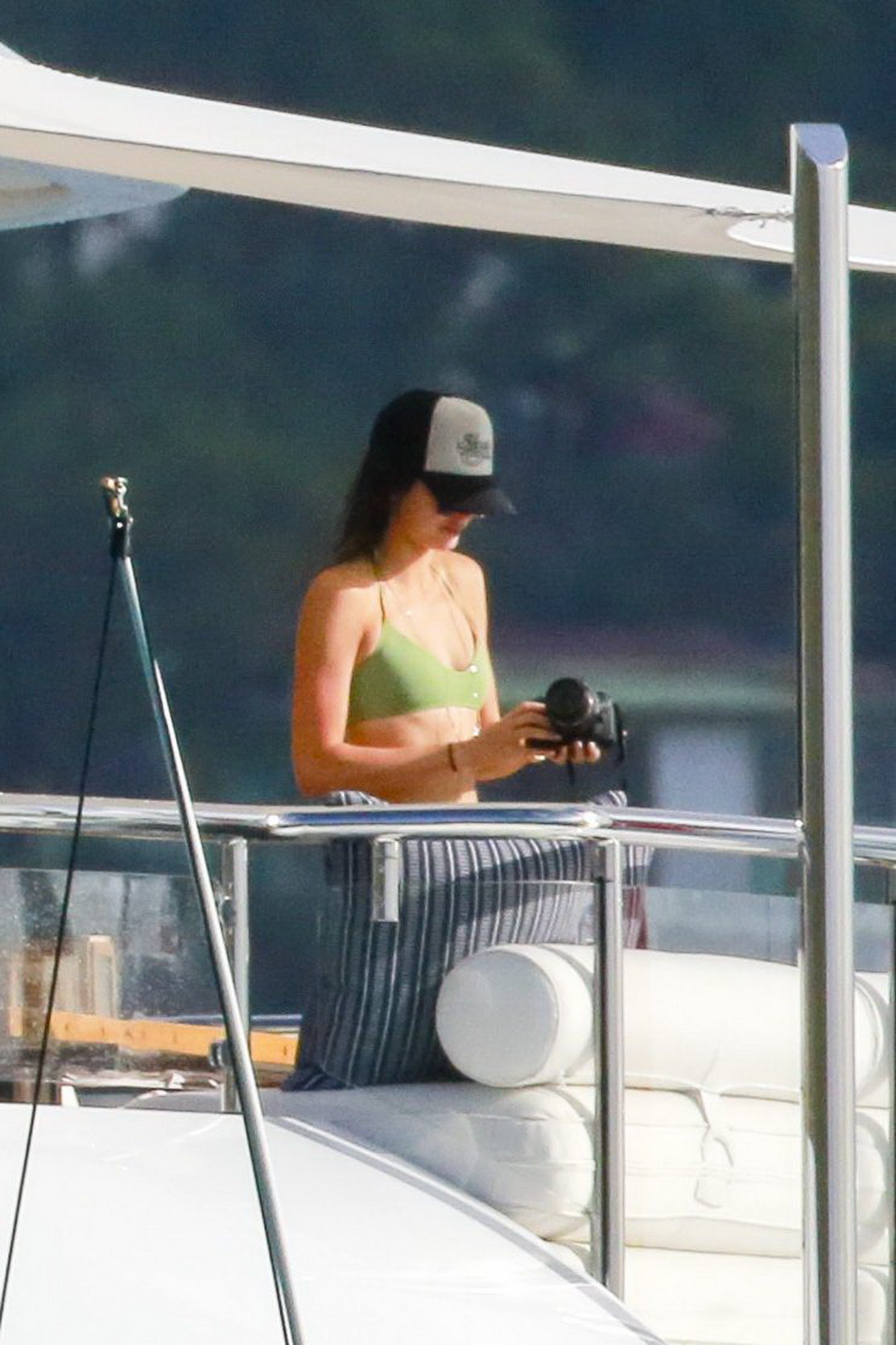 Kendall Jenner wearing sexy bikini on the boat  in St Barts 24x HQ 10.jpg