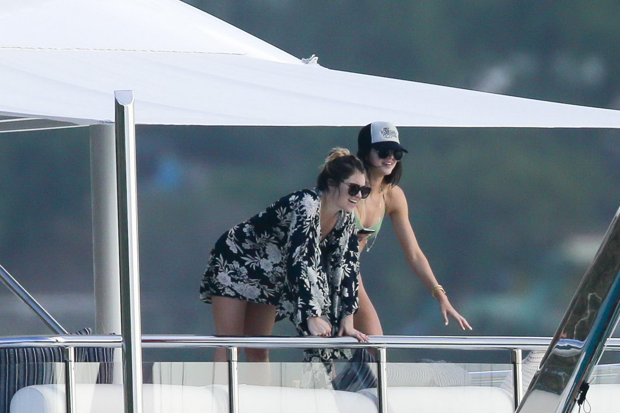 Kendall Jenner wearing sexy bikini on the boat  in St Barts 24x HQ 27.jpg