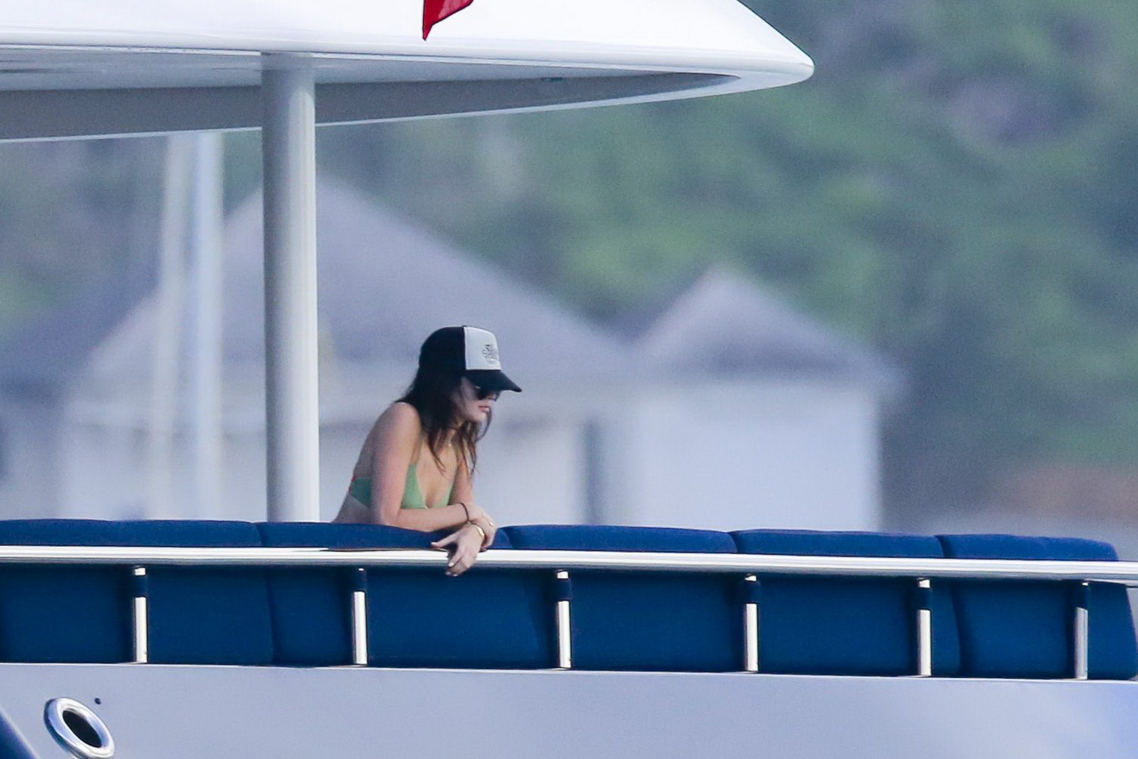 Kendall Jenner wearing sexy bikini on the boat  in St Barts 24x HQ 13.jpg