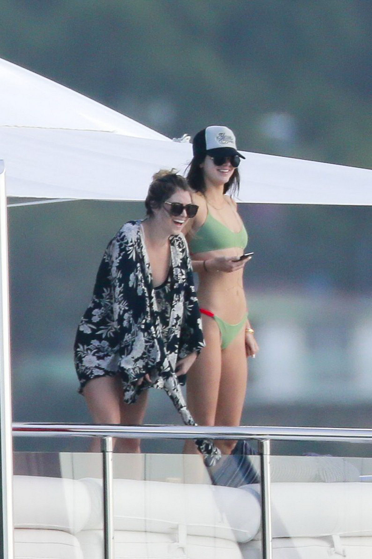 Kendall Jenner wearing sexy bikini on the boat  in St Barts 24x HQ 21.jpg