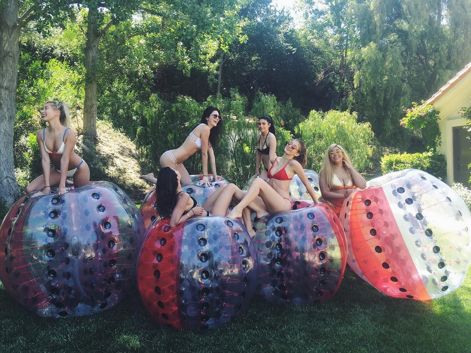 Kylie Jenner, Kendall Jenner, Hailey Baldwin wearing sexy bikini Instagram HQ photos 8.jpg