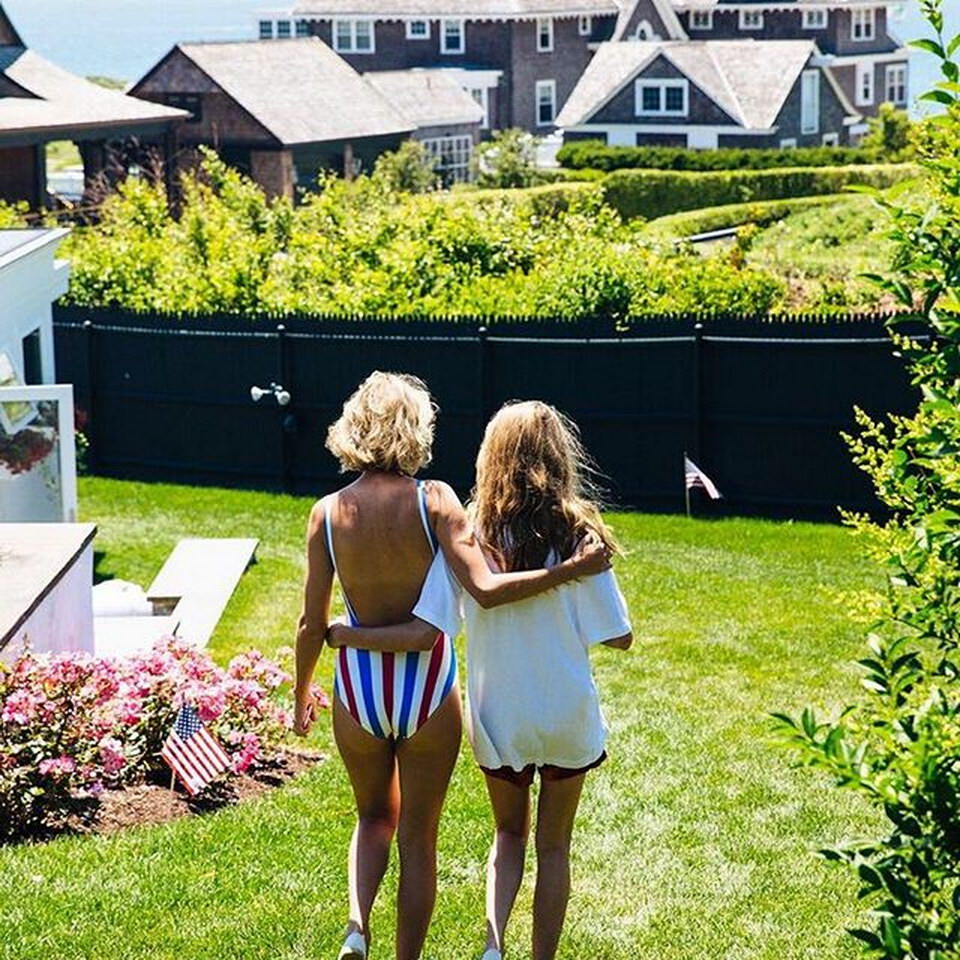 Taylor Swift, Karlie Kloss, Gigi Hadid, Cara Delevingne sexy Stars & Stripes swimwear HQ Instagram photos 7.jpg