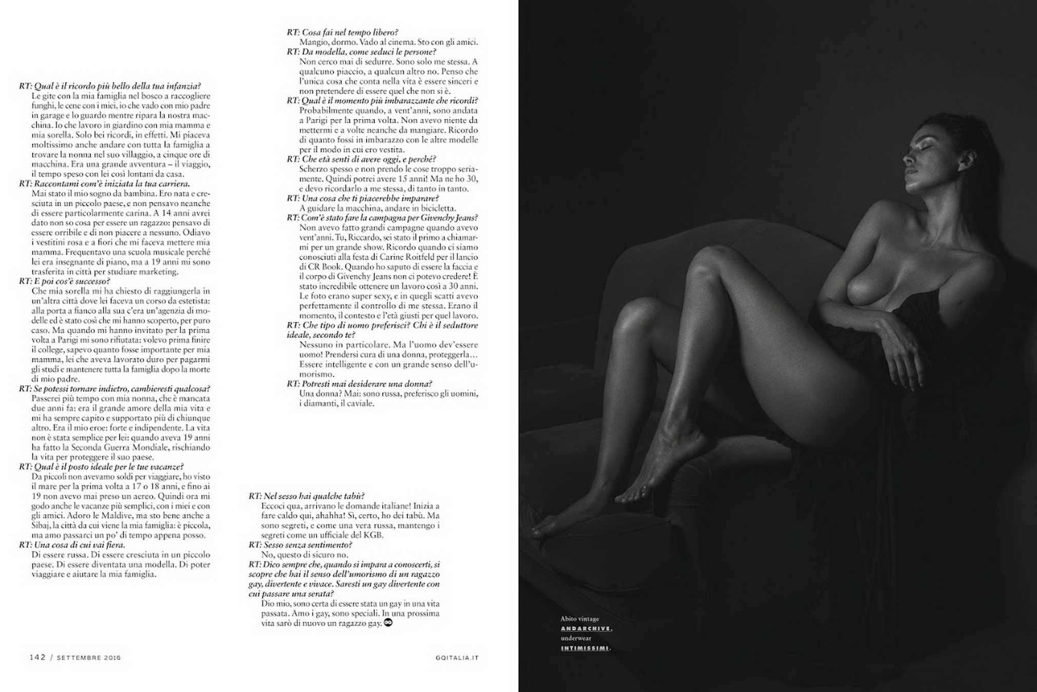Irina Shayk nude for GQ Italia magazine 2016 September 8x HQ photos 13.jpg