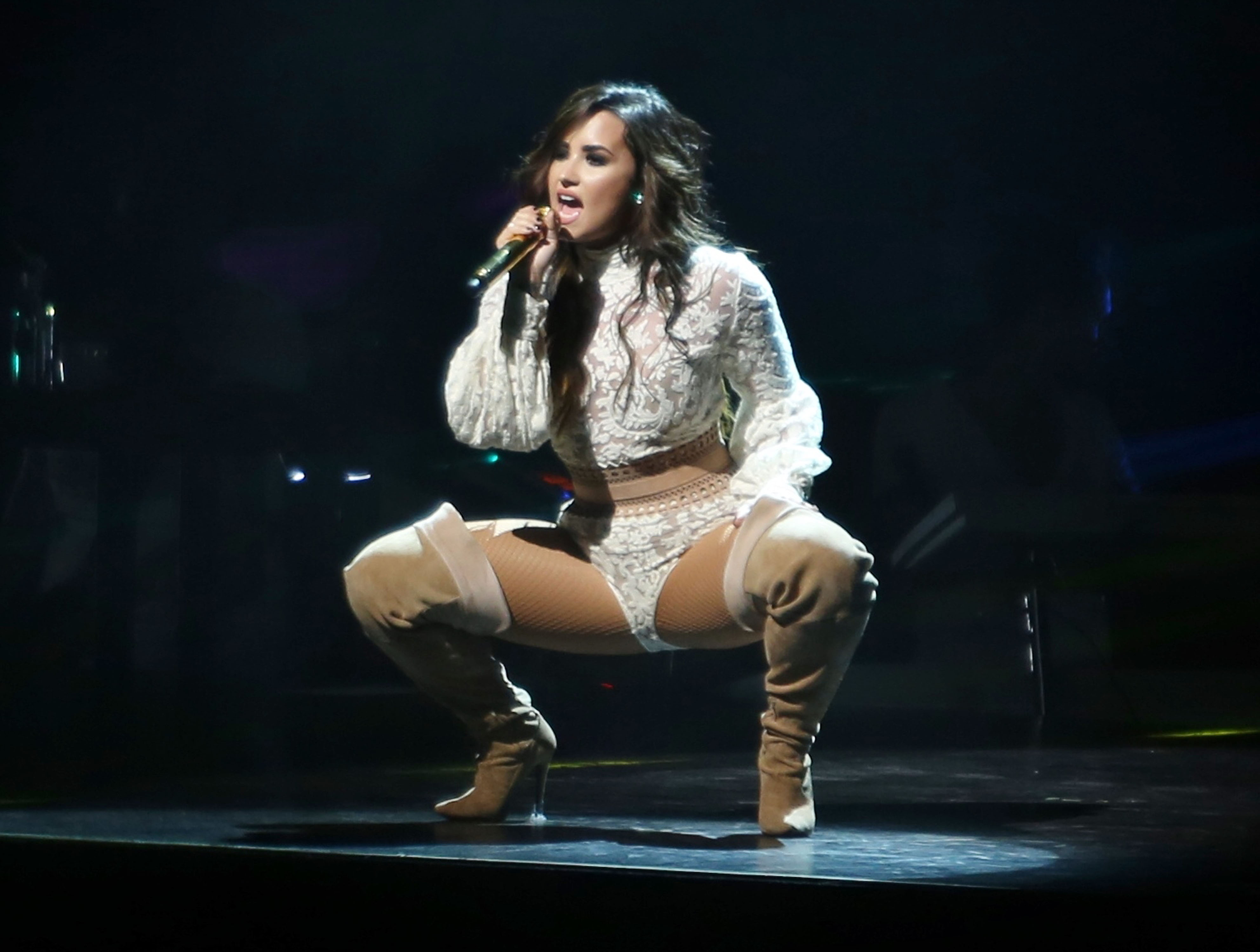 Demi Lovato hot performing in Vancouver 20x HQ photos 12.jpg