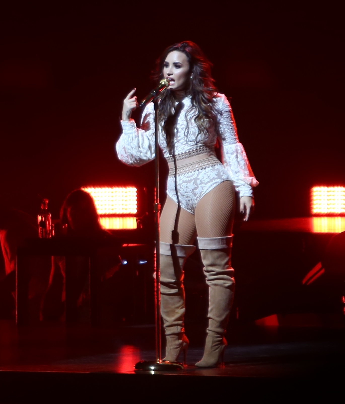 Demi Lovato hot performing in Vancouver 20x HQ photos 14.jpg