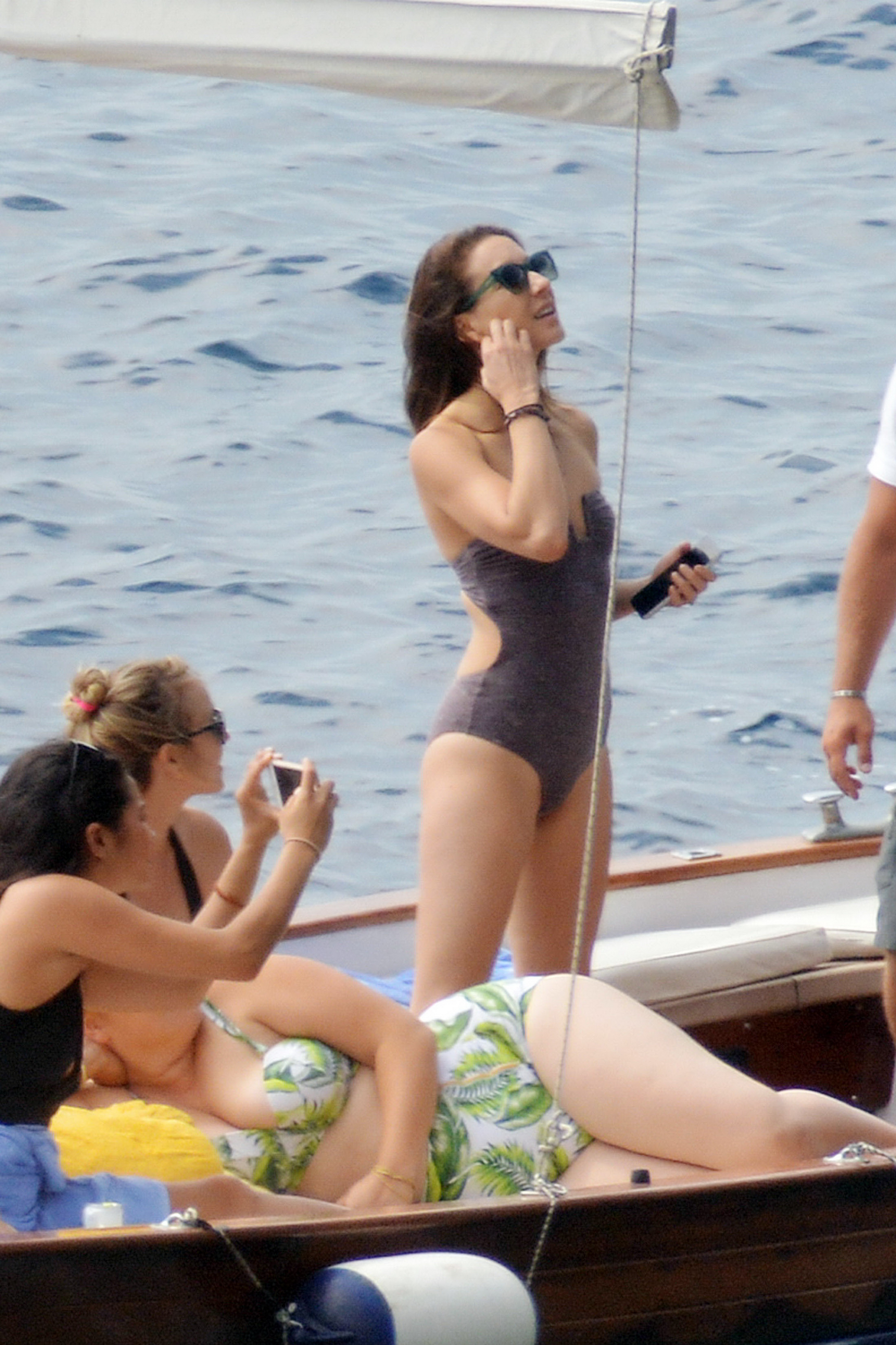 Ashley Benson, Shay Mitchell & Troian Bellisario sexy bikinis and swimsuits candids on the yacht in Capri 37x HQ photos 37.jpg