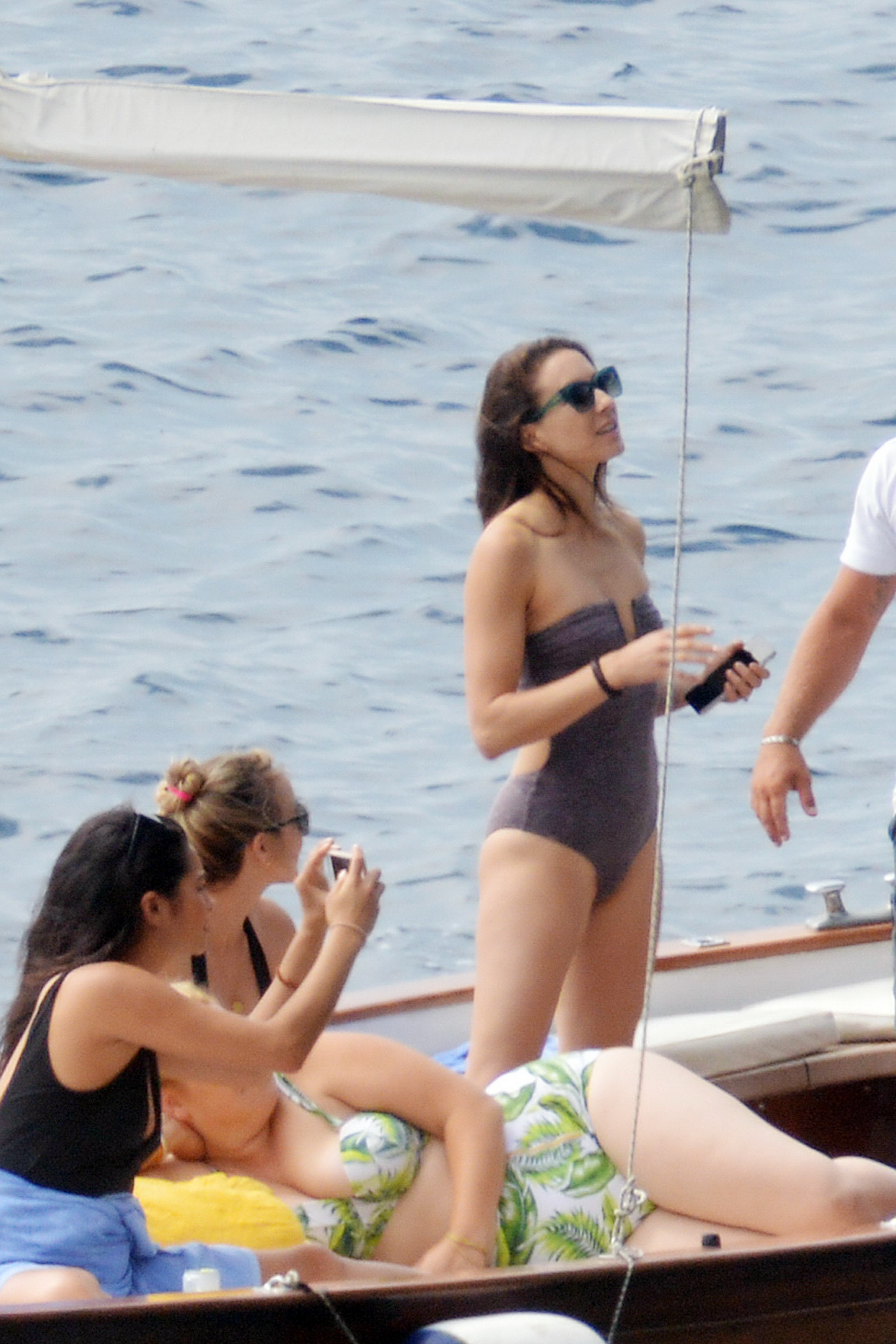Ashley Benson, Shay Mitchell & Troian Bellisario sexy bikinis and swimsuits candids on the yacht in Capri 37x HQ photos 35.jpg