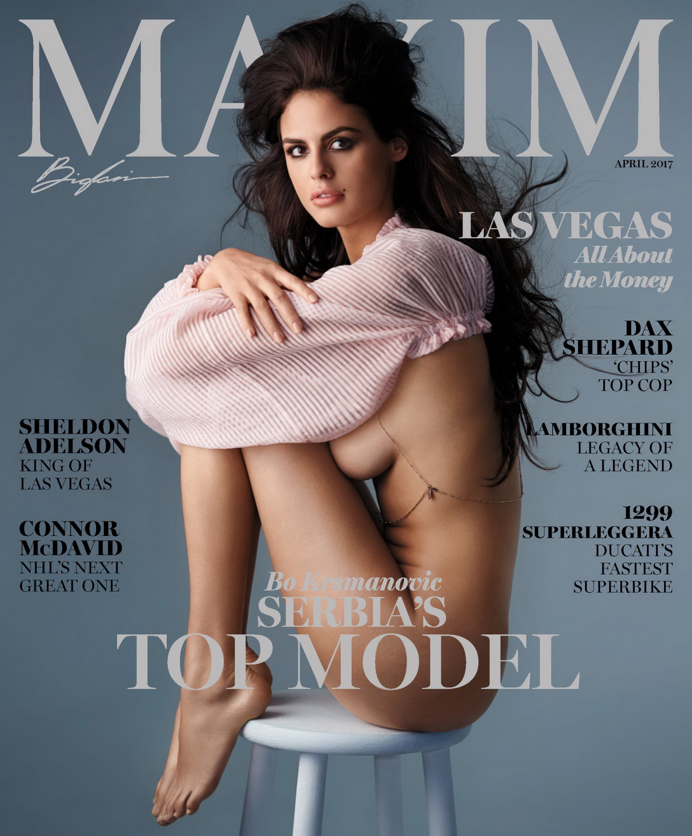 Bojana Krsmanovic topless nude for Maxim magazine April 2017 11x HQ photos 13.jpg