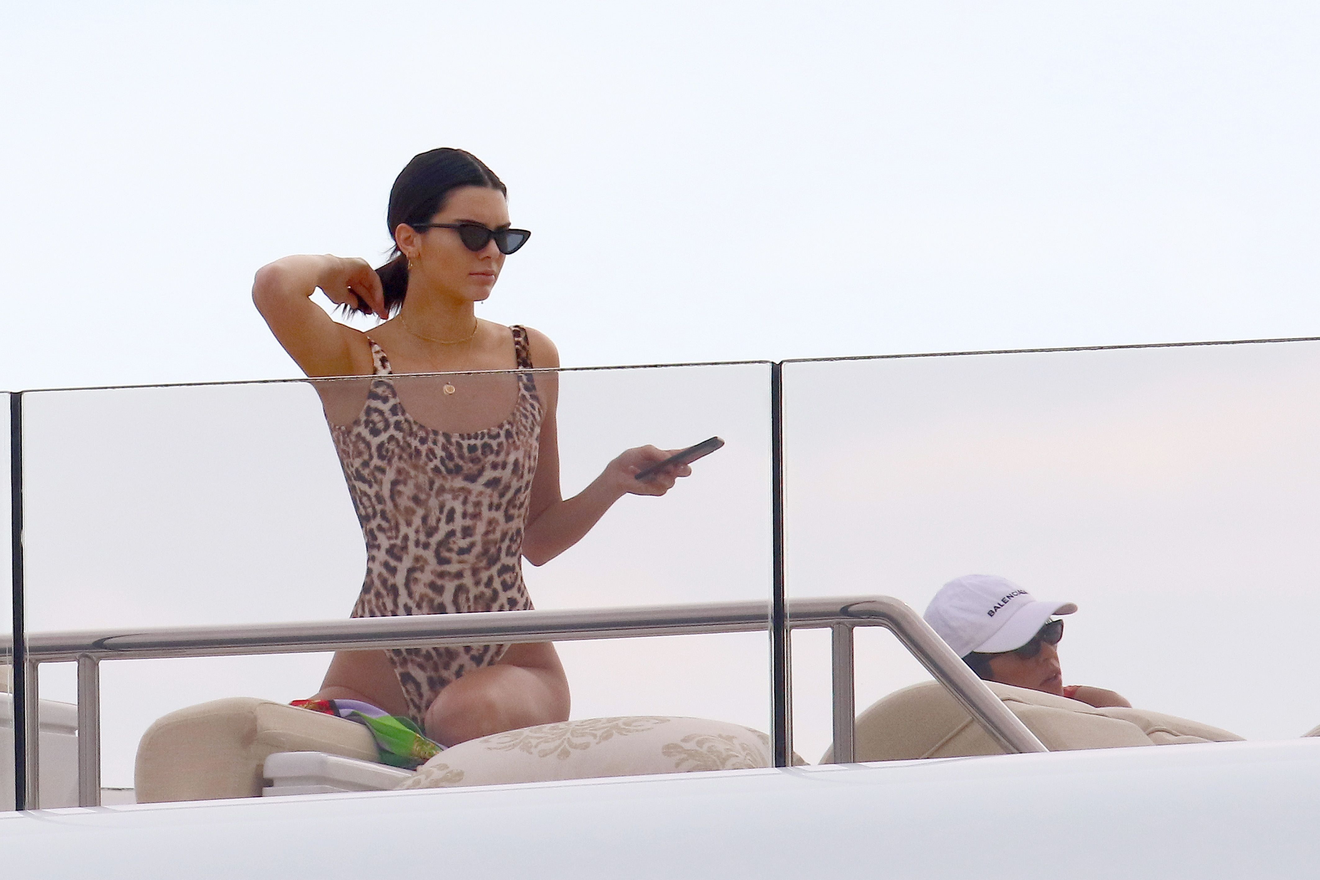 Kendall Jenner sexy swimsuit candids on a yacht in Antibes 198x MixQ photos 198.jpg