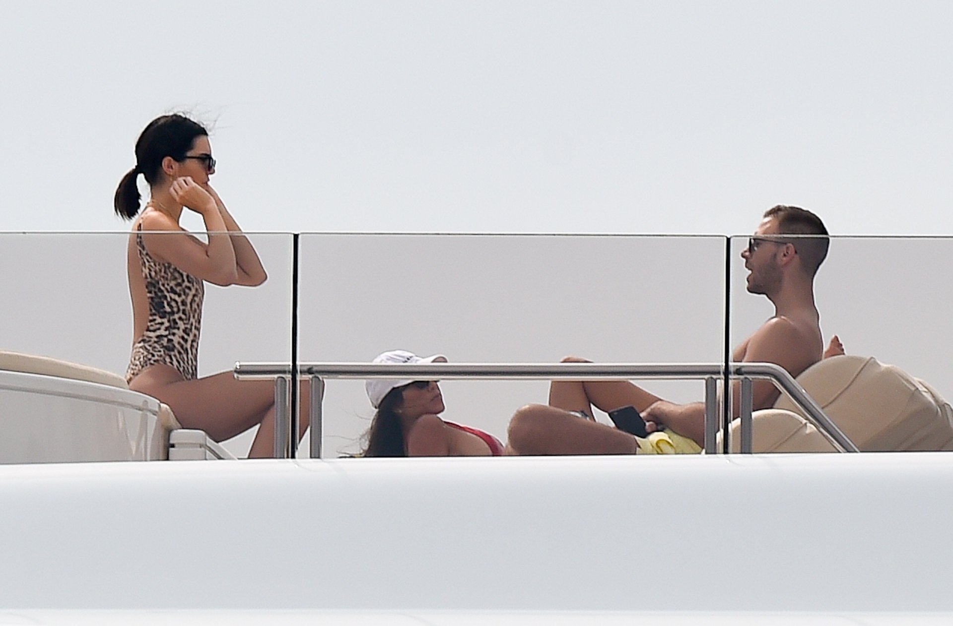 Kendall Jenner sexy swimsuit candids on a yacht in Antibes 198x MixQ photos 95.jpg