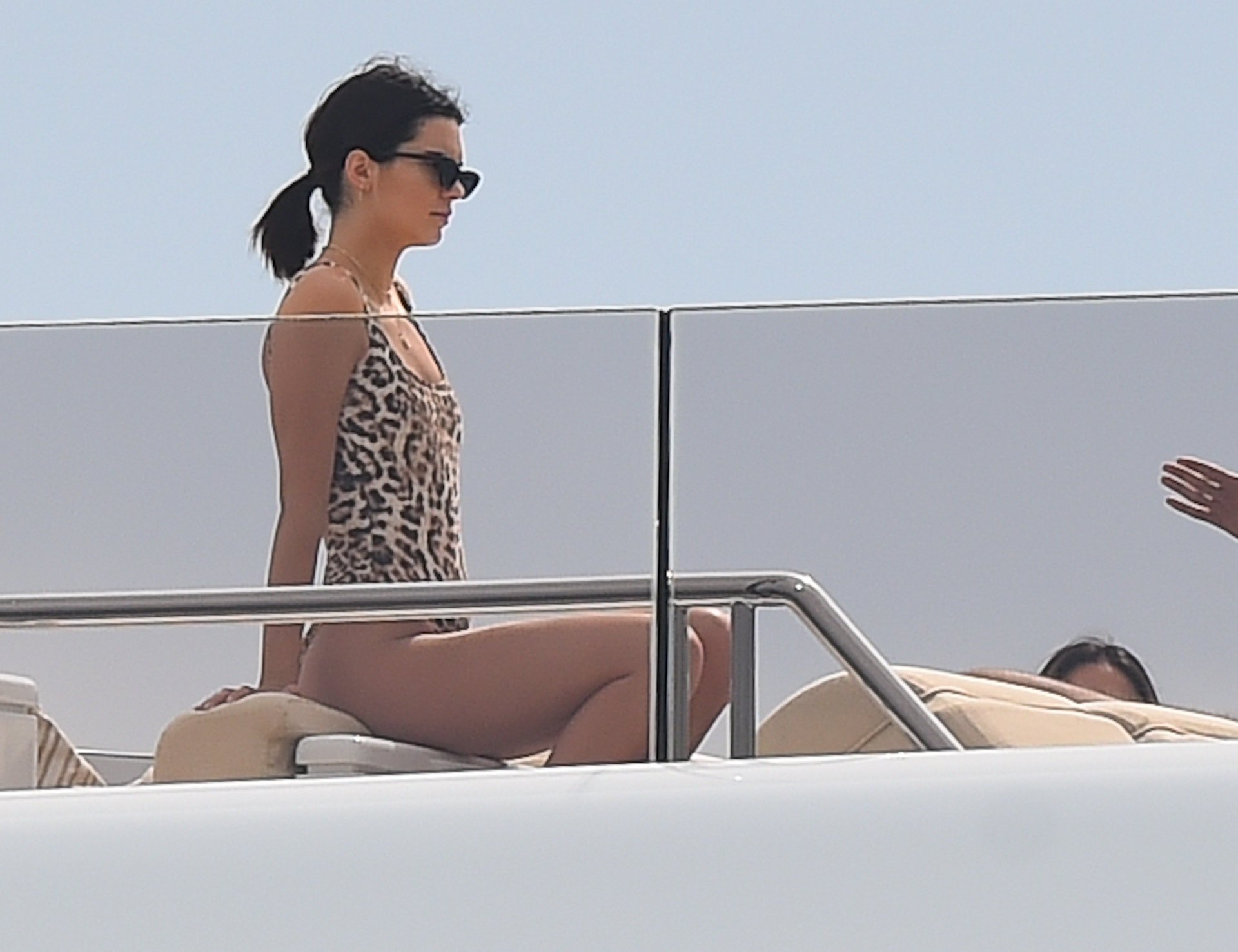 Kendall Jenner sexy swimsuit candids on a yacht in Antibes 198x MixQ photos 97.jpg