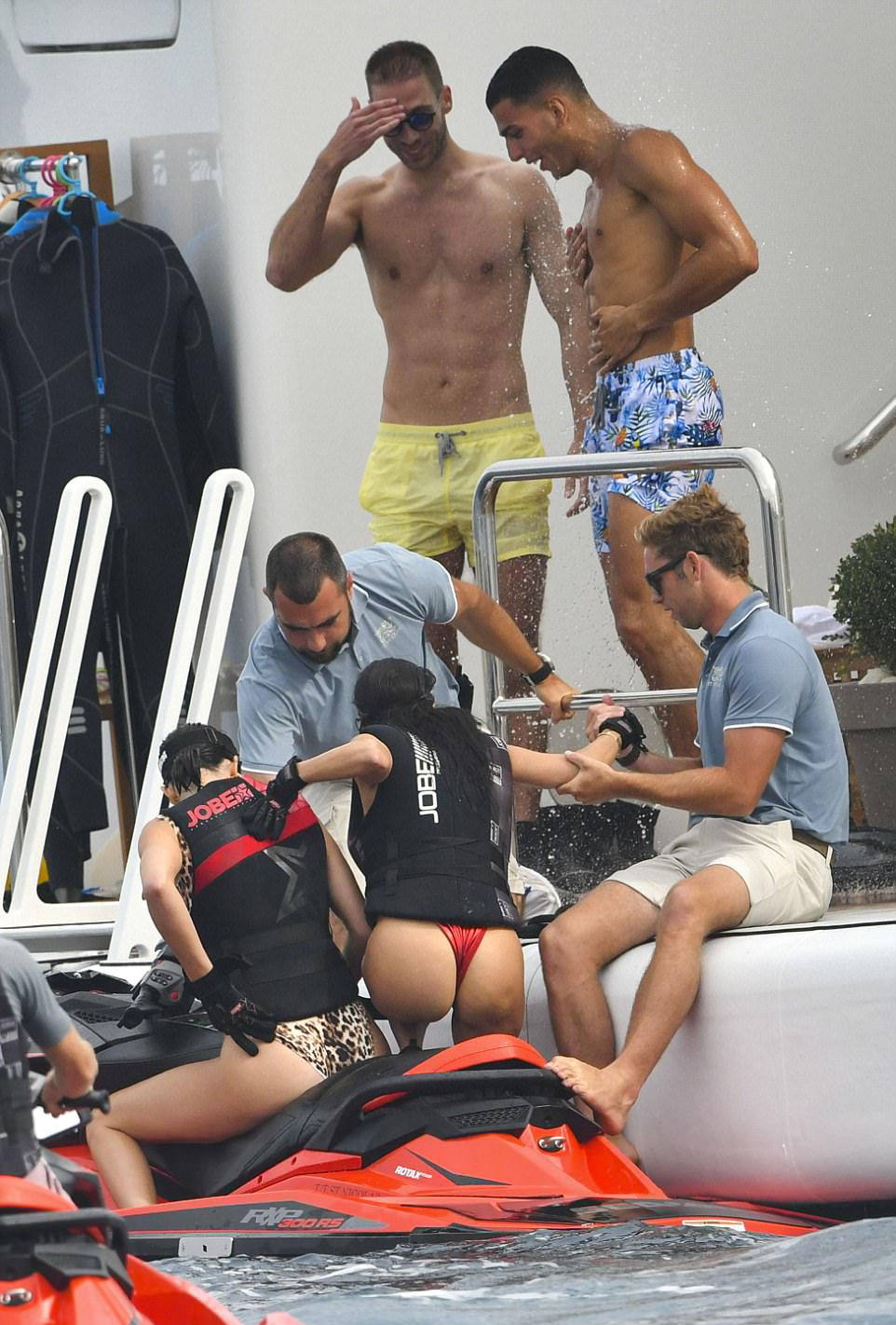Kendall Jenner sexy swimsuit candids on a yacht in Antibes 198x MixQ photos 74.jpg