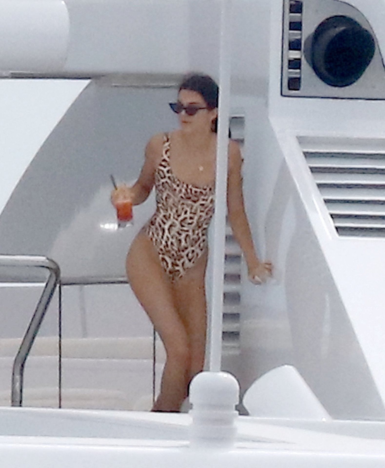 Kendall Jenner sexy swimsuit candids on a yacht in Antibes 198x MixQ photos 89.jpg