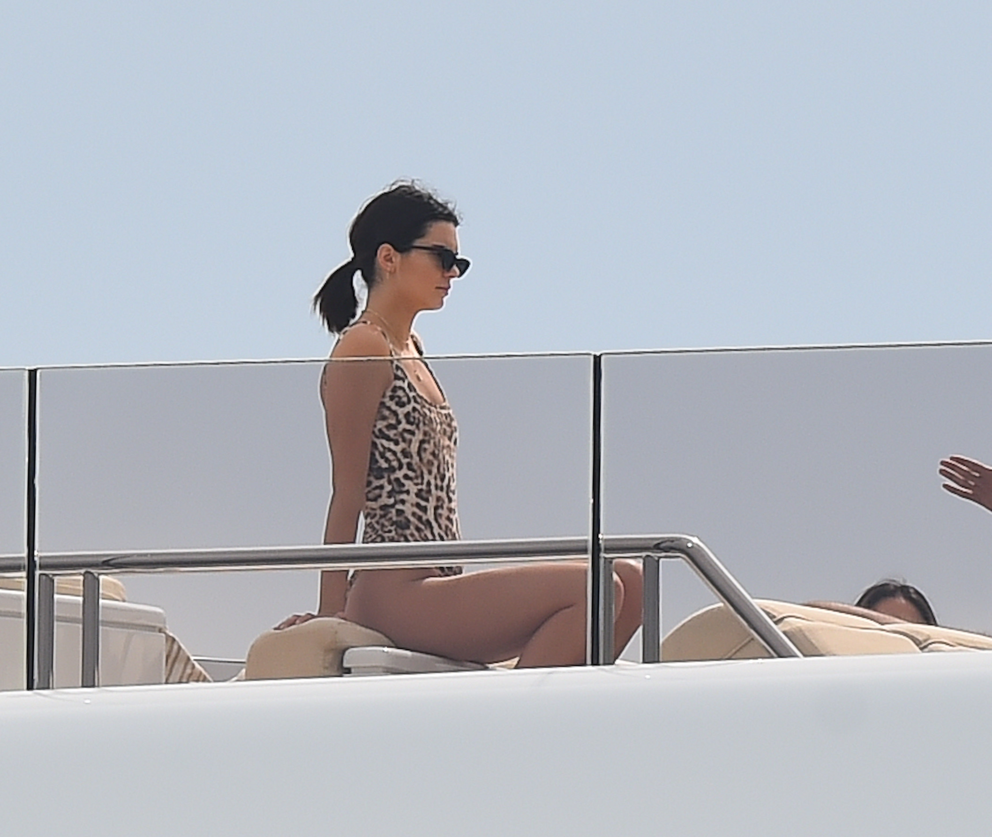 Kendall Jenner sexy swimsuit candids on a yacht in Antibes 198x MixQ photos 87.jpg