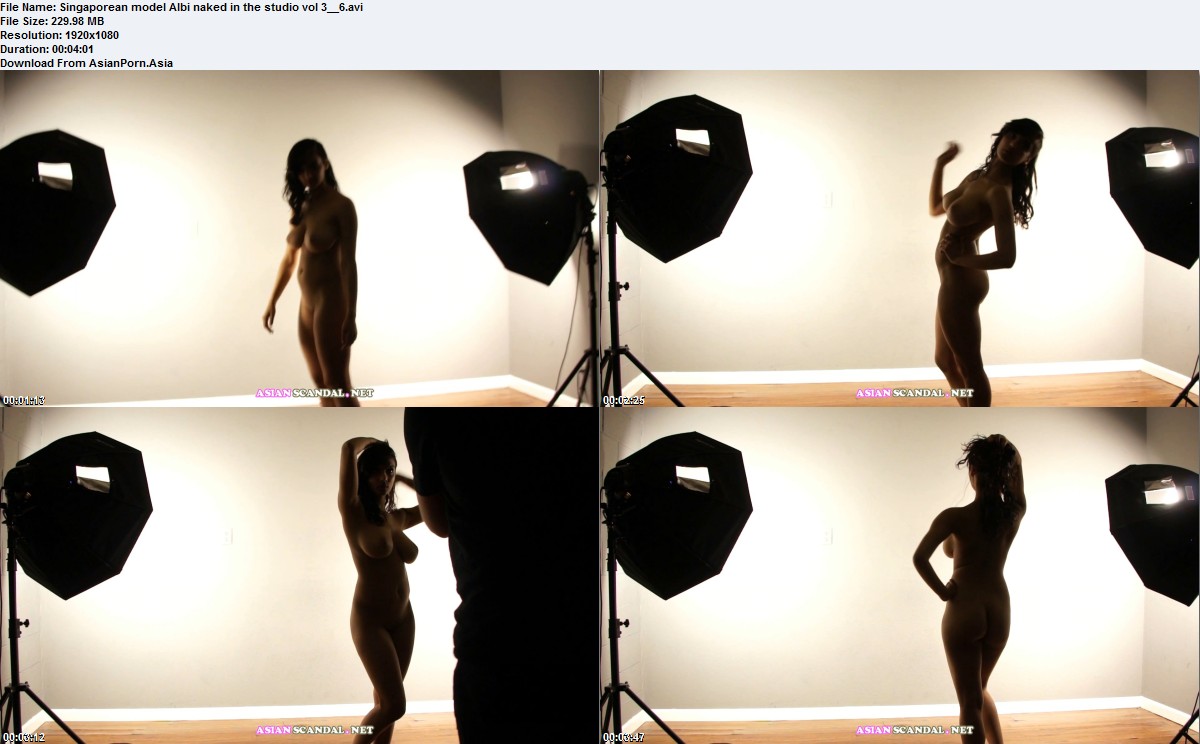Singaporean model Albi naked in the studio vol 3__6.jpg