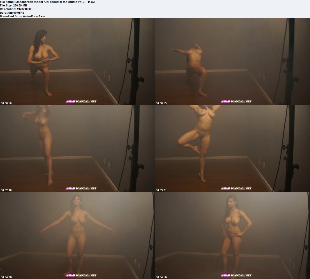 Singaporean model Albi naked in the studio vol 3__11.jpg
