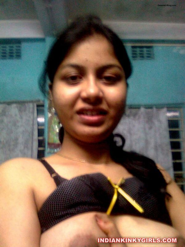 Sweet Haryana 1st PU Girl Topless Selfies_001.jpg
